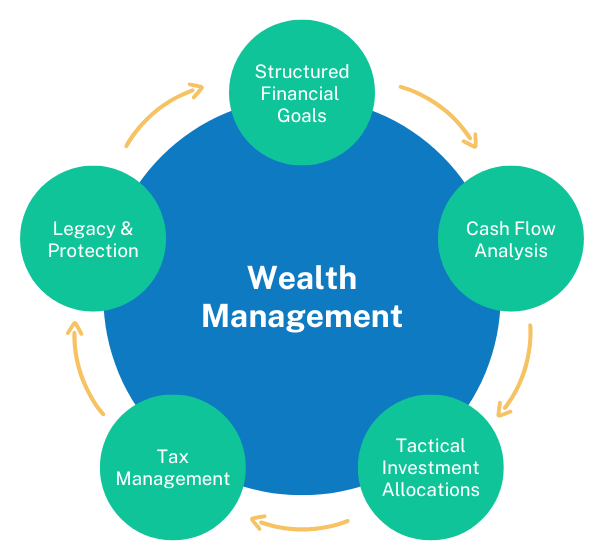Wealth Management process graphic